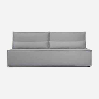 Диван прямой Стаус Velvet Silver