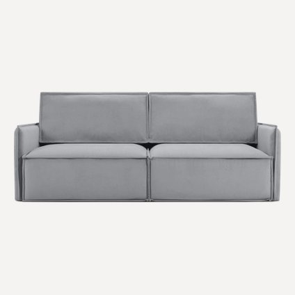 Диван прямой Ольен Velvet Silver