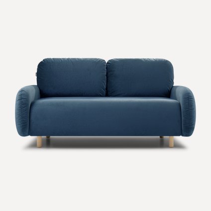 Диван прямой Массе-М Мини Velvet Navy Blue