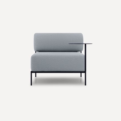 Кресло модульное Нолан-B Textile Grey