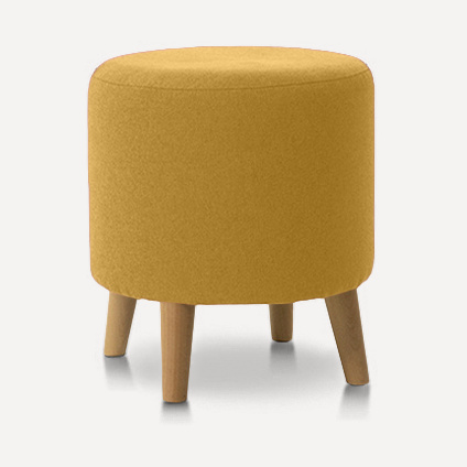 Пуф Плиди Velvet Yellow