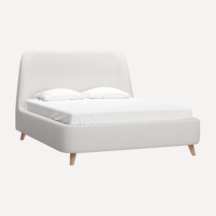 Кровать Молсон 180 Bucle White