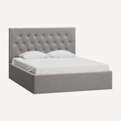 Кровать Раверти-Floor 140 Velvet Smoke