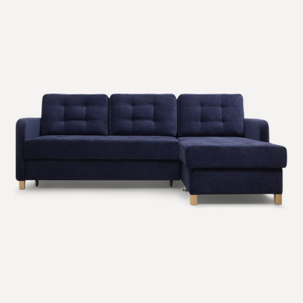 Диван угловой Саффолк Velvet Blue