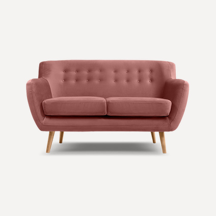 Диван прямой Сите-2 Barhat Salmon