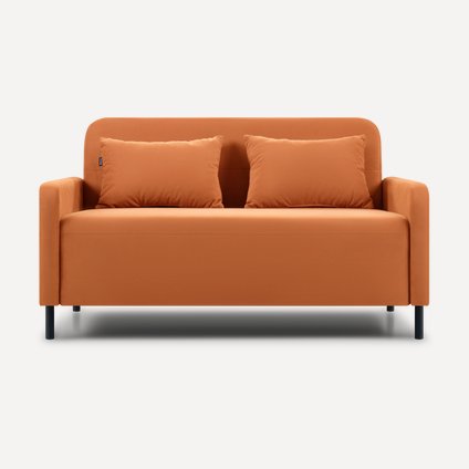Диван прямой Филс-Мини 120 Velvet Orange