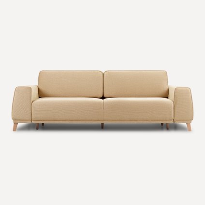 Диван прямой Ларонсо Шенилл Песочный