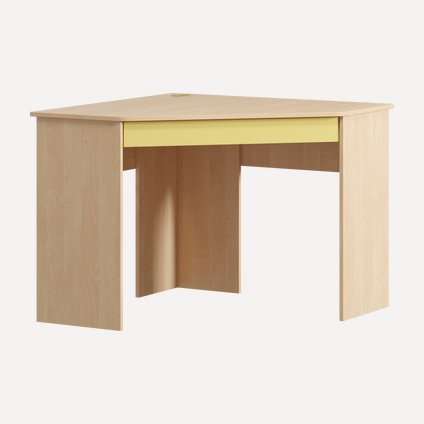 Письменный стол Пенни-4 Plywood Mustard