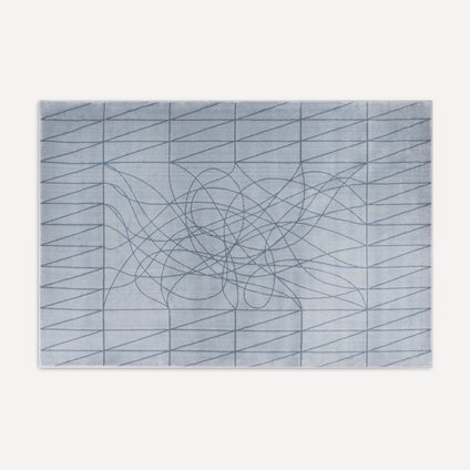 Ковер Я не канон Синий 200x300