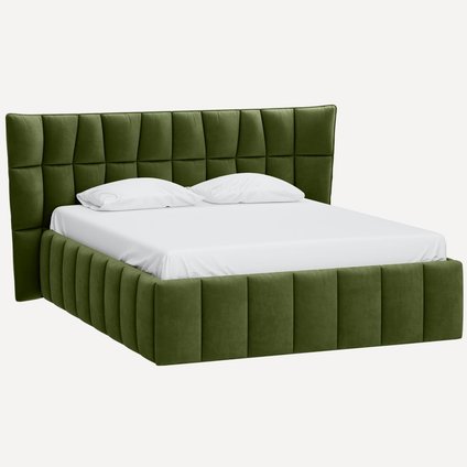 Кровать Даймант-Floor 160 Barhat Olive распродажа