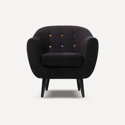 Кресло Роттердам Velvet Black