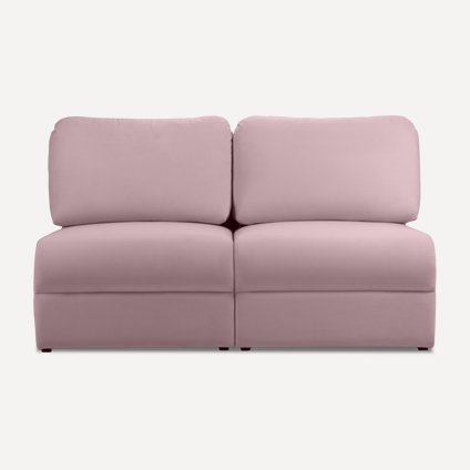 Диван прямой Полан Velvet Pink