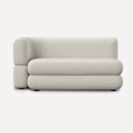 Диван прямой Brera-8 Velour Smoke