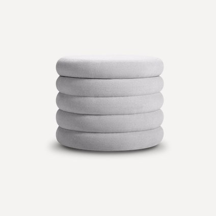 Пуф Поул Bucle Silver