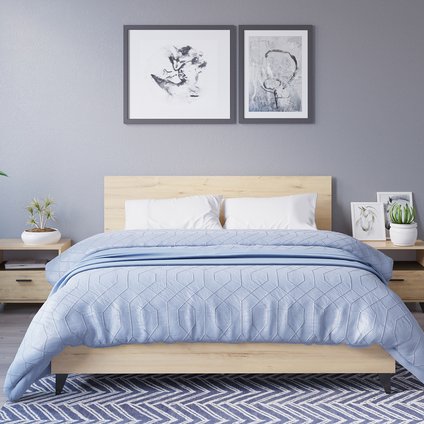 Спальня модульная Окленд-1 Дуб Ирландский