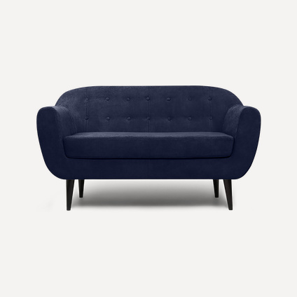 Диван прямой Роттердам Velvet Blue