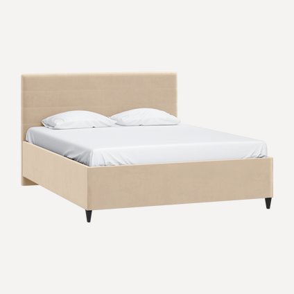 Кровать Эстель-1 140 Velvet Light