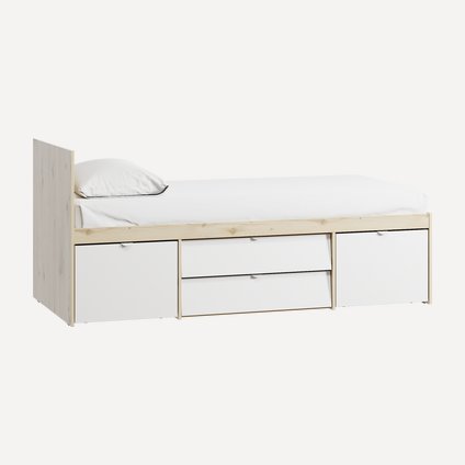 Детская кровать Лесли-1 White