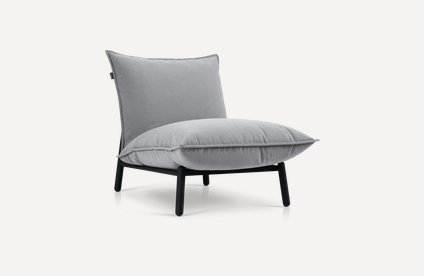 Кресло Рофл Velvet Silver