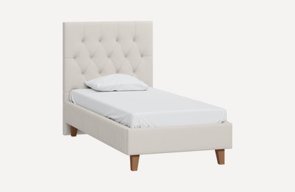 Кровать Раверти-Legs 90 Bucle White