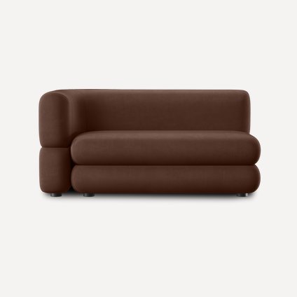 Диван прямой Brera-6 Velour Cinnamon