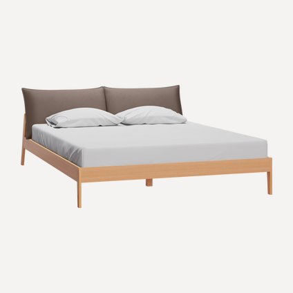 Кровать Эвелен-Wood 140 Barhat Latte