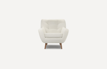 Кресло Витио Bucle White распродажа