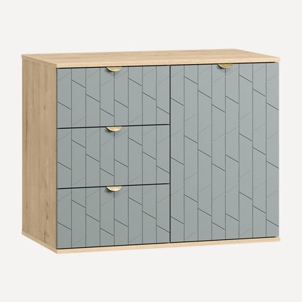 Тумба Монблан-1 Angle Mentol