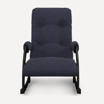 Кресло-качалка Прага Velvet Blue