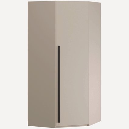 Угловой распашной шкаф Кимбол-90-50-240 Latte