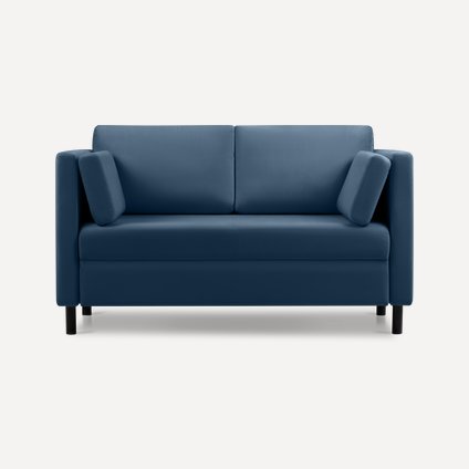 Диван прямой Кела Мини Velvet Navy Blue