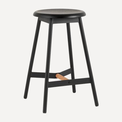 Стул полубарный Брент Black