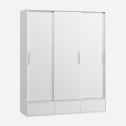 Шкаф-купе Беррингтон 3.1-177x220 Белый