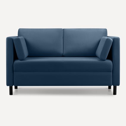 Диван прямой Кела Мини Velvet Navy Blue распродажа