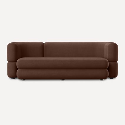 Диван прямой Brera Velour Cinnamon