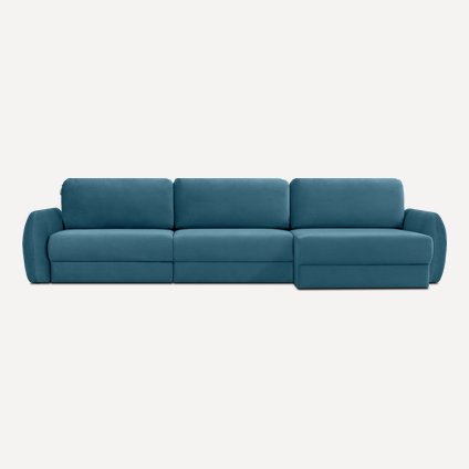 Диван угловой Биани-2 Barhat Blue