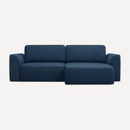 Диван угловой Спейс-1 Velvet Blue