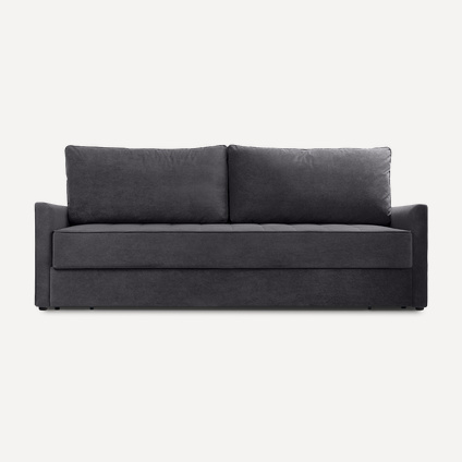 Диван прямой Лиент Velvet Grafit