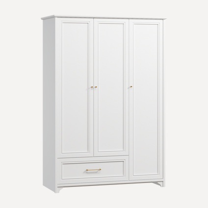 Распашной шкаф Монтео-3 White