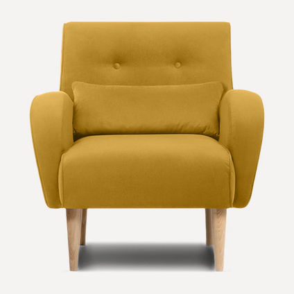 Кресло Риль Velvet Mustard