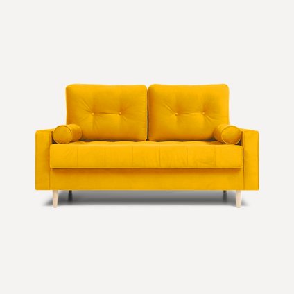 Диван прямой Ситено Мини Smart Yellow