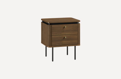 Тумба прикроватная Кэрнс-1 Walnut