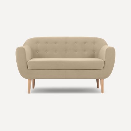 Диван прямой Роттердам Velvet Sand