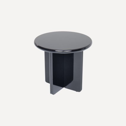 Журнальный стол Тайер Черный Глянец