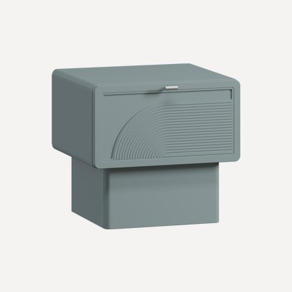 Тумба прикроватная Монсон 1.2-45 Серо-зеленый