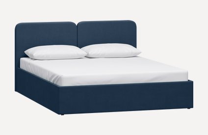 Төсек Вилена 200 Velvet Navy Blue