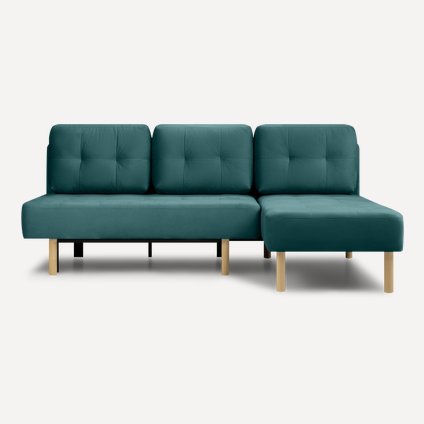 Диван угловой Лаумик Velvet Emerald