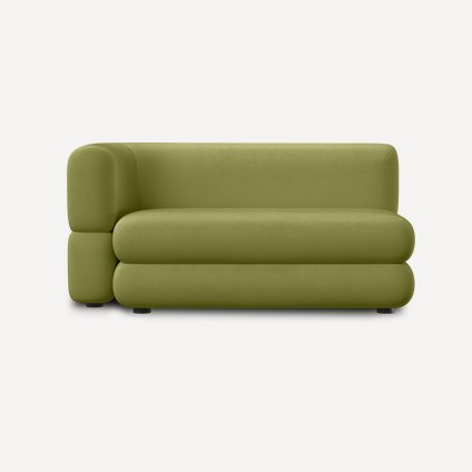 Диван прямой Brera-8 Velour Olive