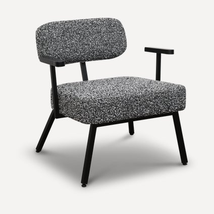 Кресло Лучето Bucle Grafit