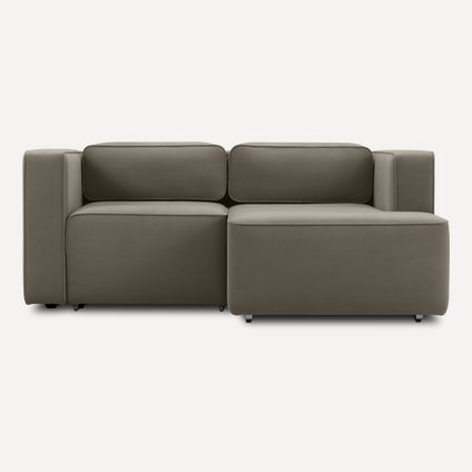 Диван угловой Аронт Мини Velvet Moss